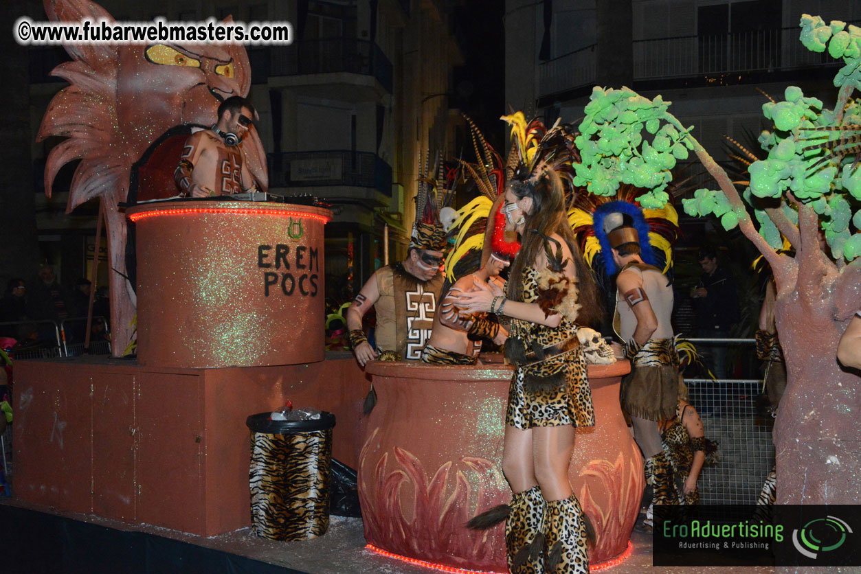 Pre-Show Carnival Parade at TES Sitges