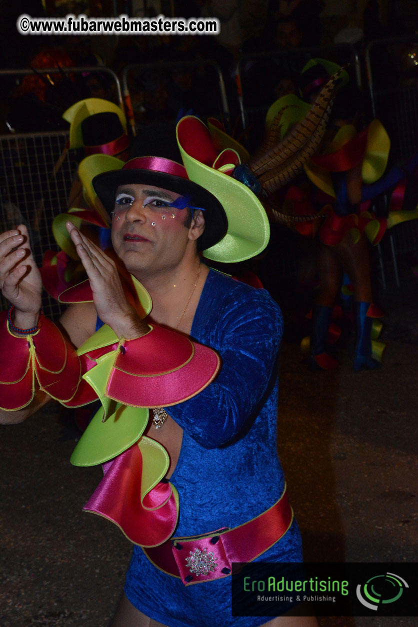 Pre-Show Carnival Parade at TES Sitges