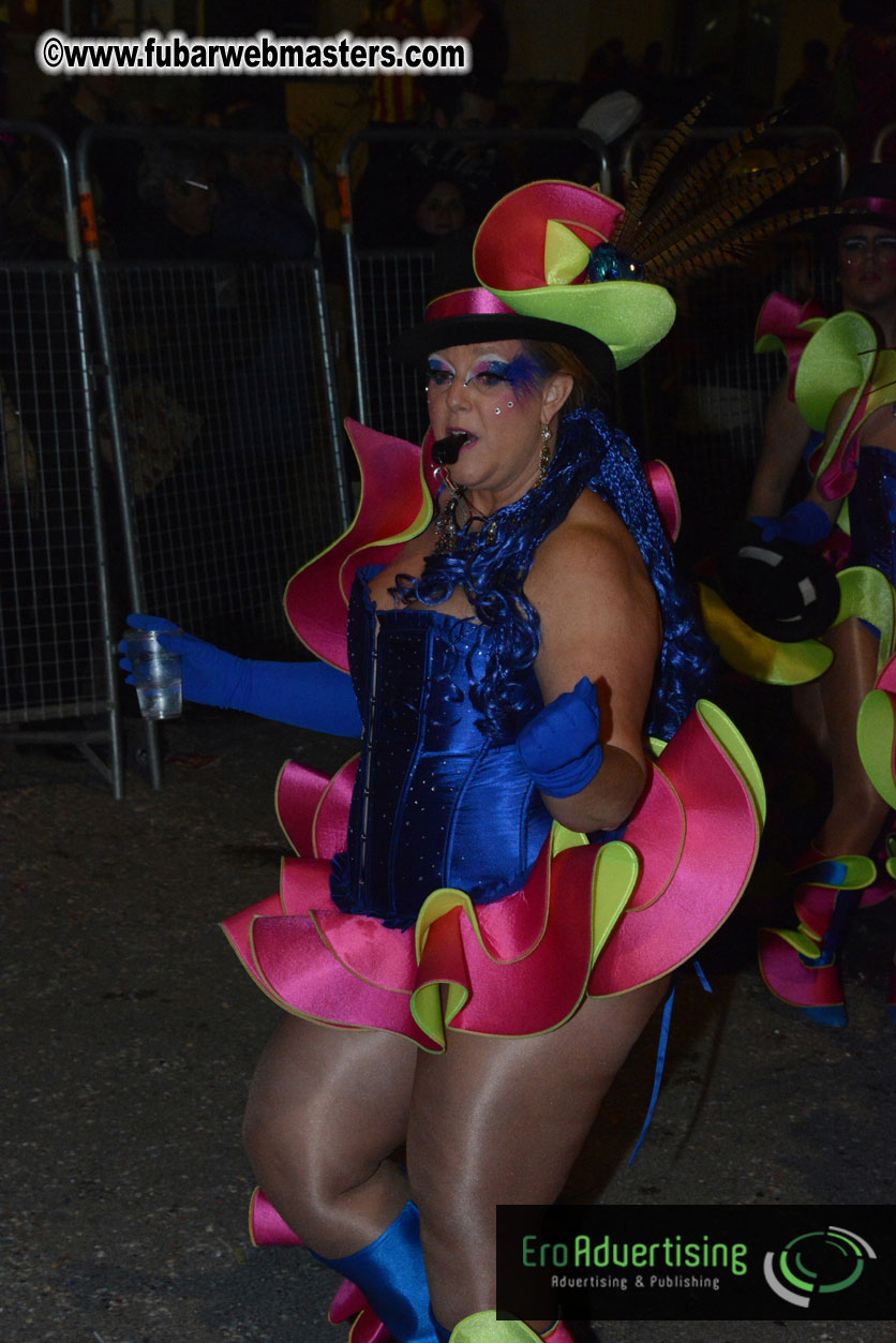 Pre-Show Carnival Parade at TES Sitges