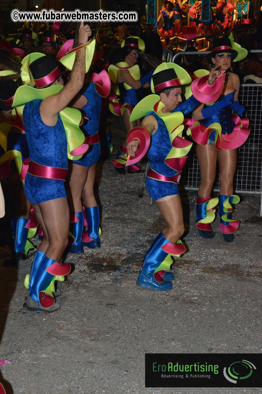 Pre-Show Carnival Parade at TES Sitges