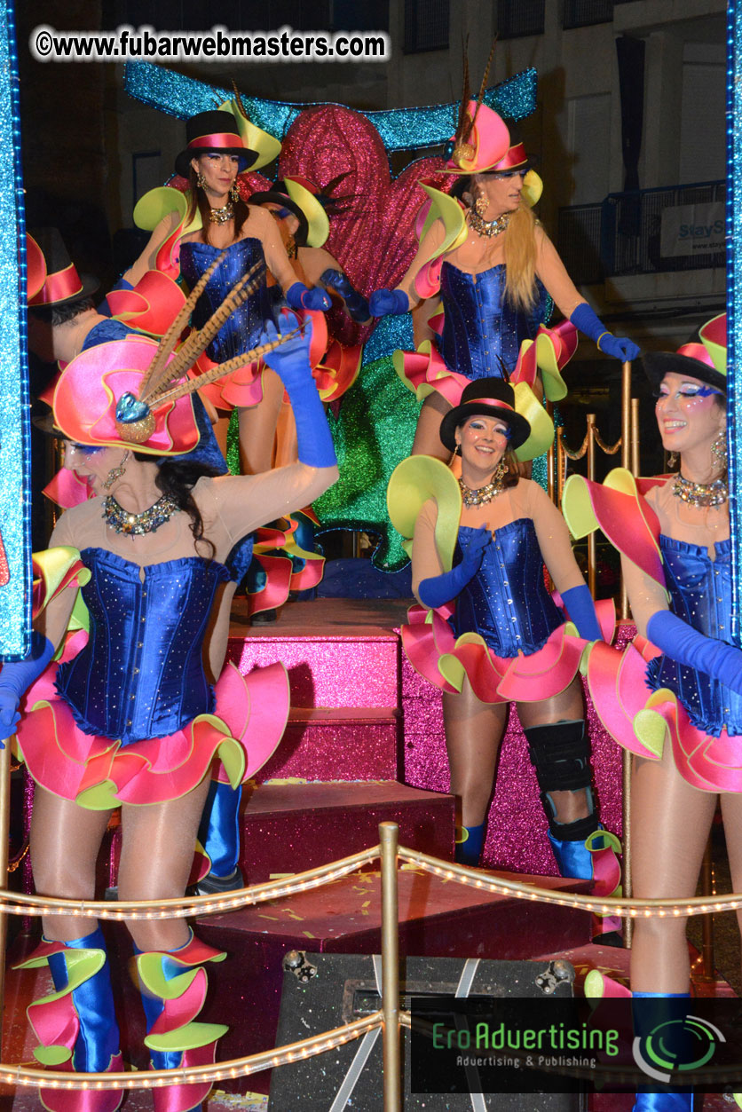 Pre-Show Carnival Parade at TES Sitges