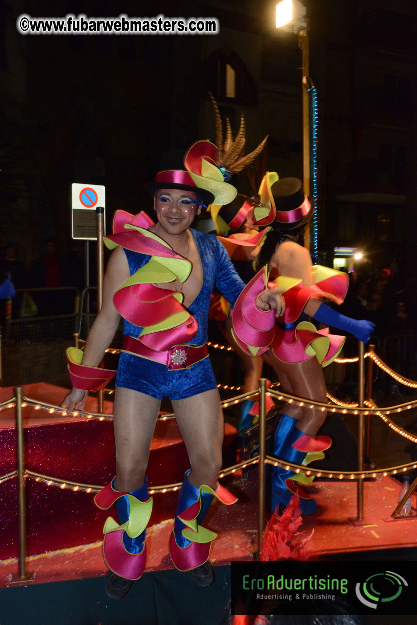 Pre-Show Carnival Parade at TES Sitges