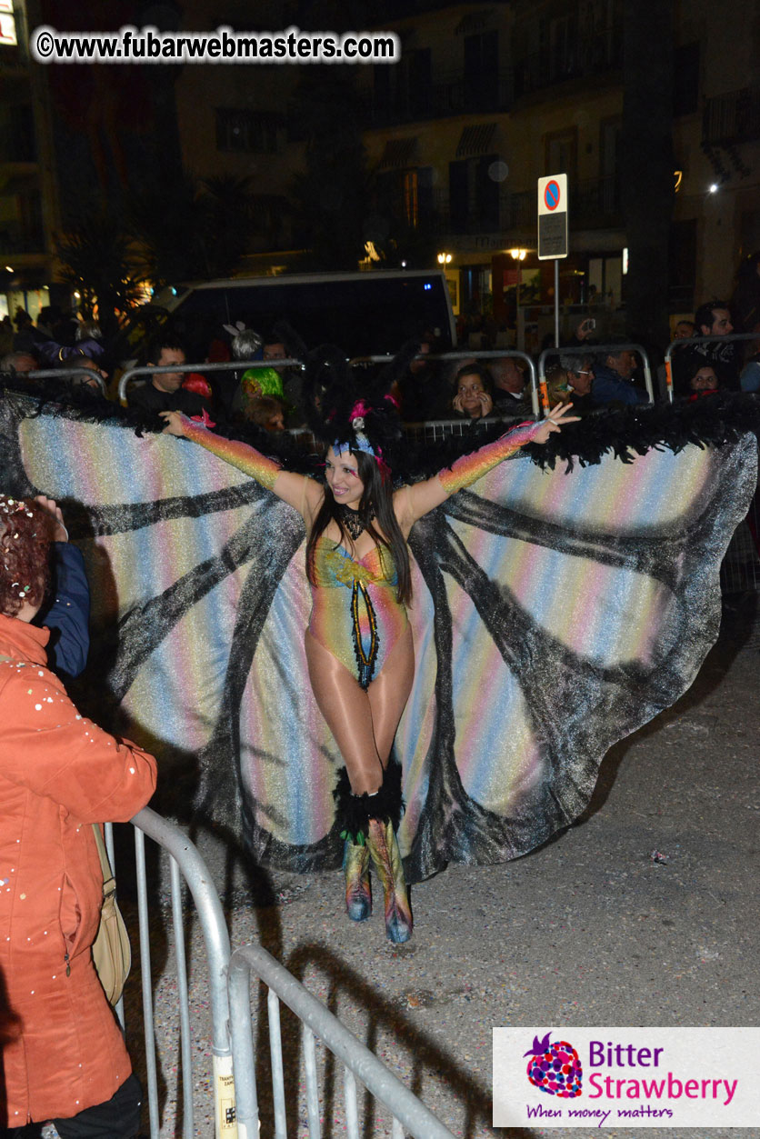 Pre-Show Carnival Parade at TES Sitges