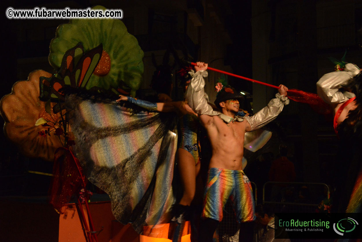 Pre-Show Carnival Parade at TES Sitges