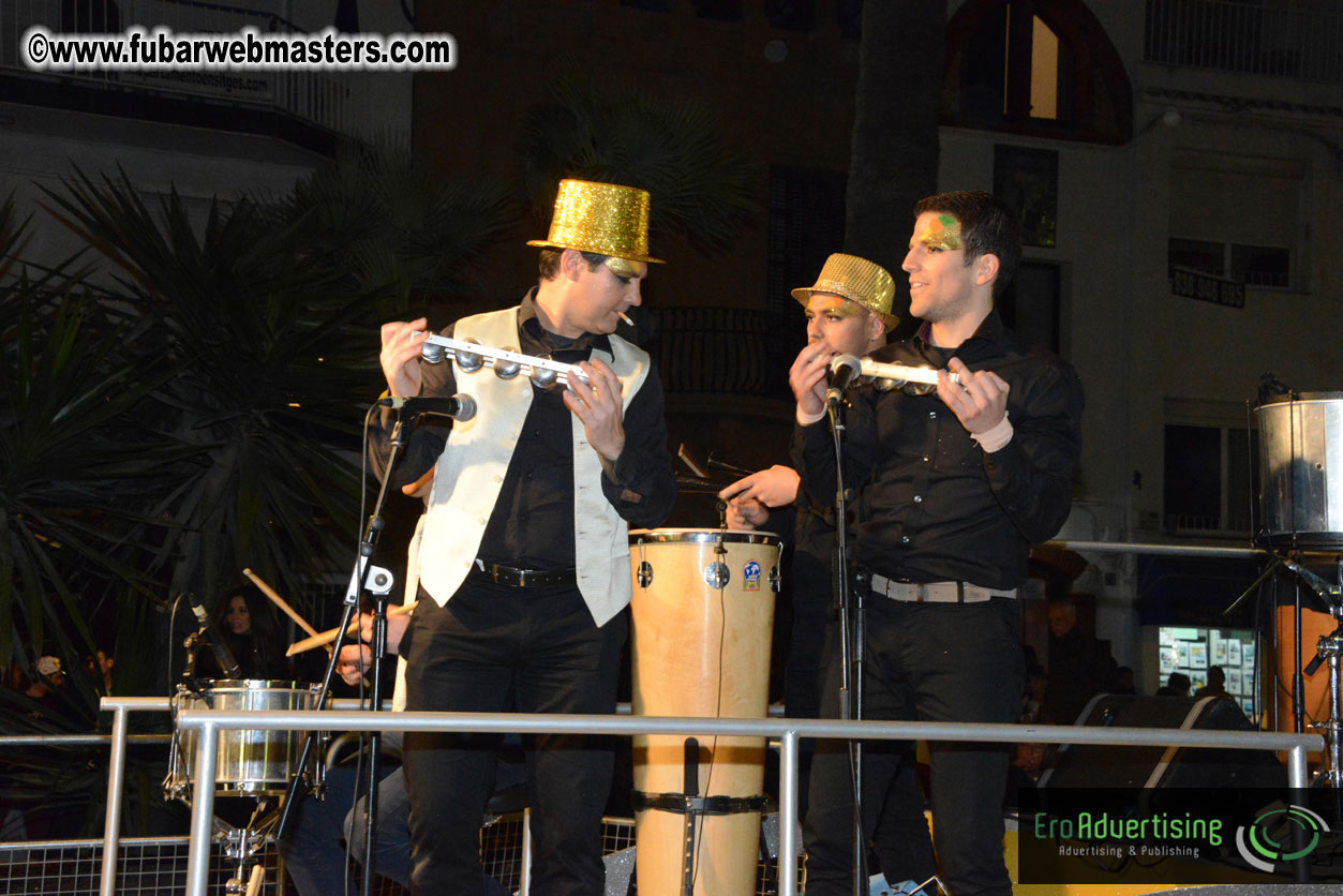 Pre-Show Carnival Parade at TES Sitges