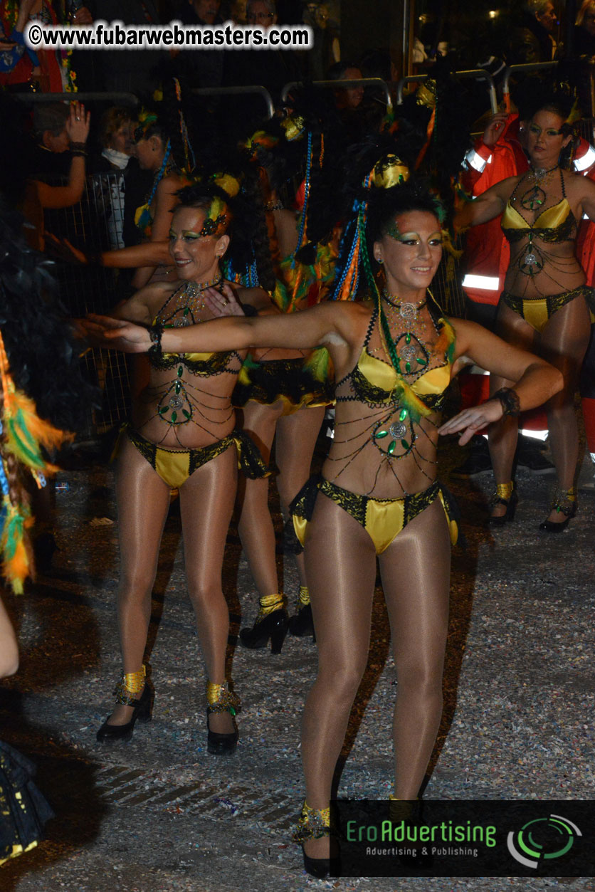 Pre-Show Carnival Parade at TES Sitges