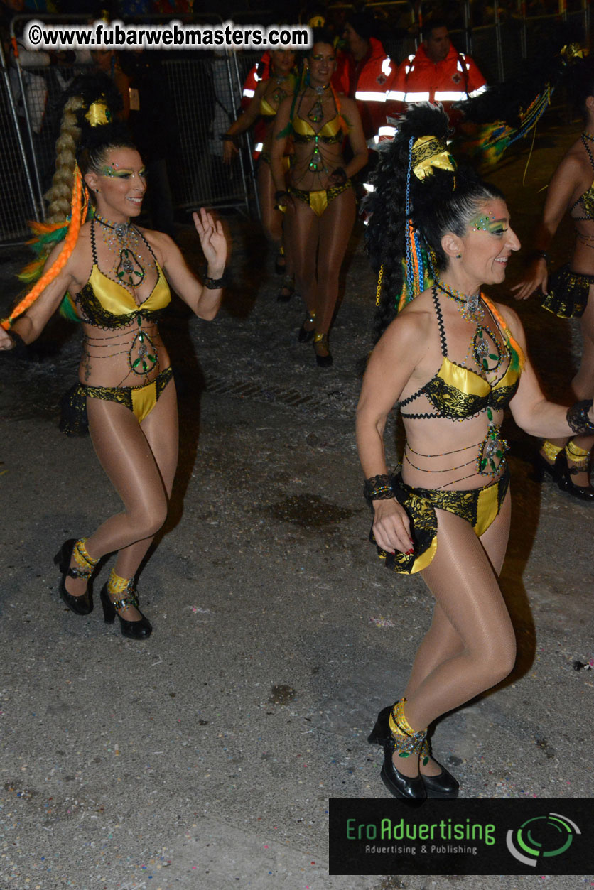 Pre-Show Carnival Parade at TES Sitges