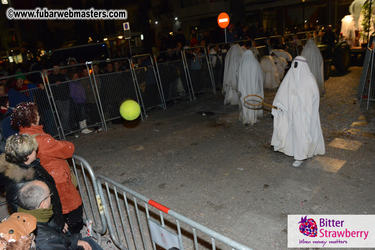 Pre-Show Carnival Parade at TES Sitges