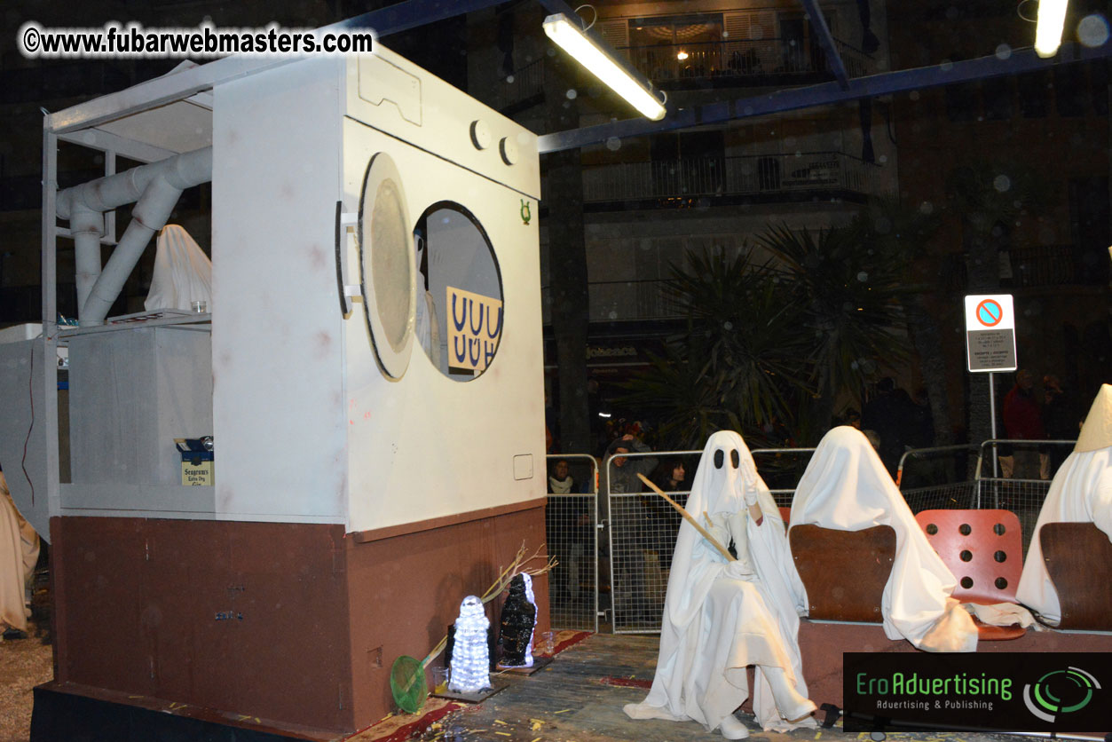 Pre-Show Carnival Parade at TES Sitges