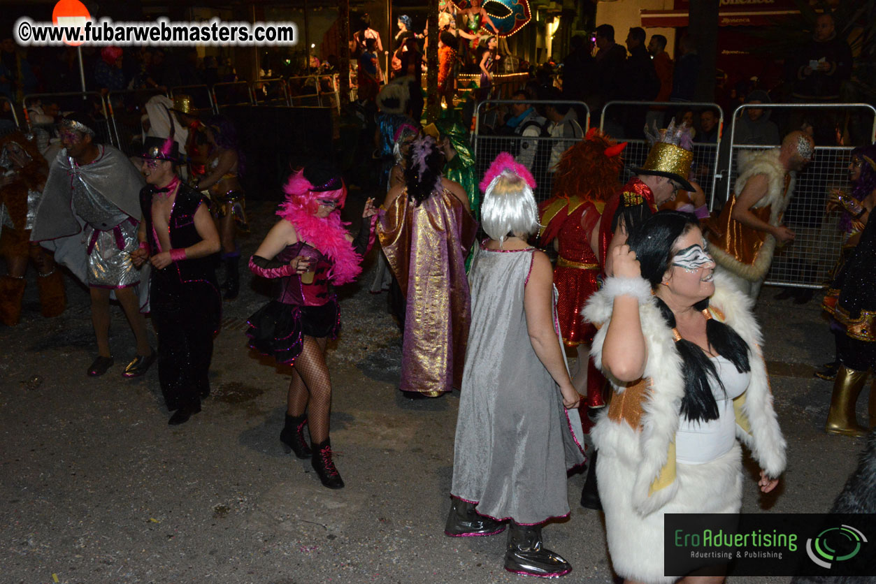 Pre-Show Carnival Parade at TES Sitges