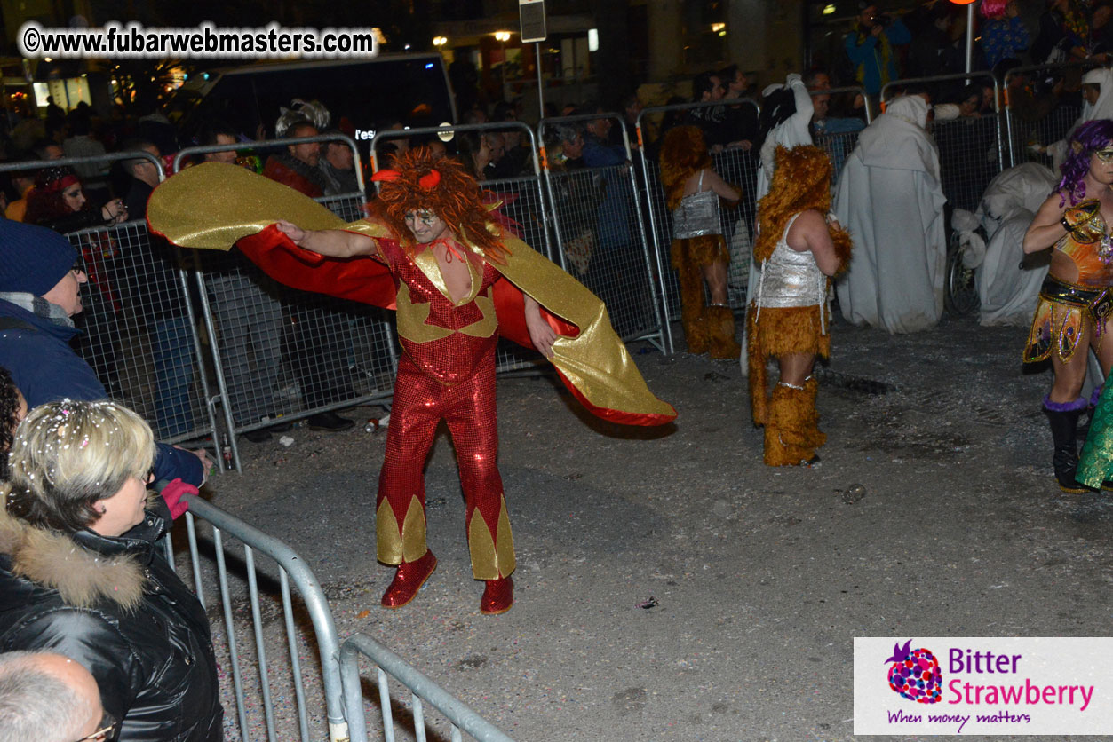 Pre-Show Carnival Parade at TES Sitges