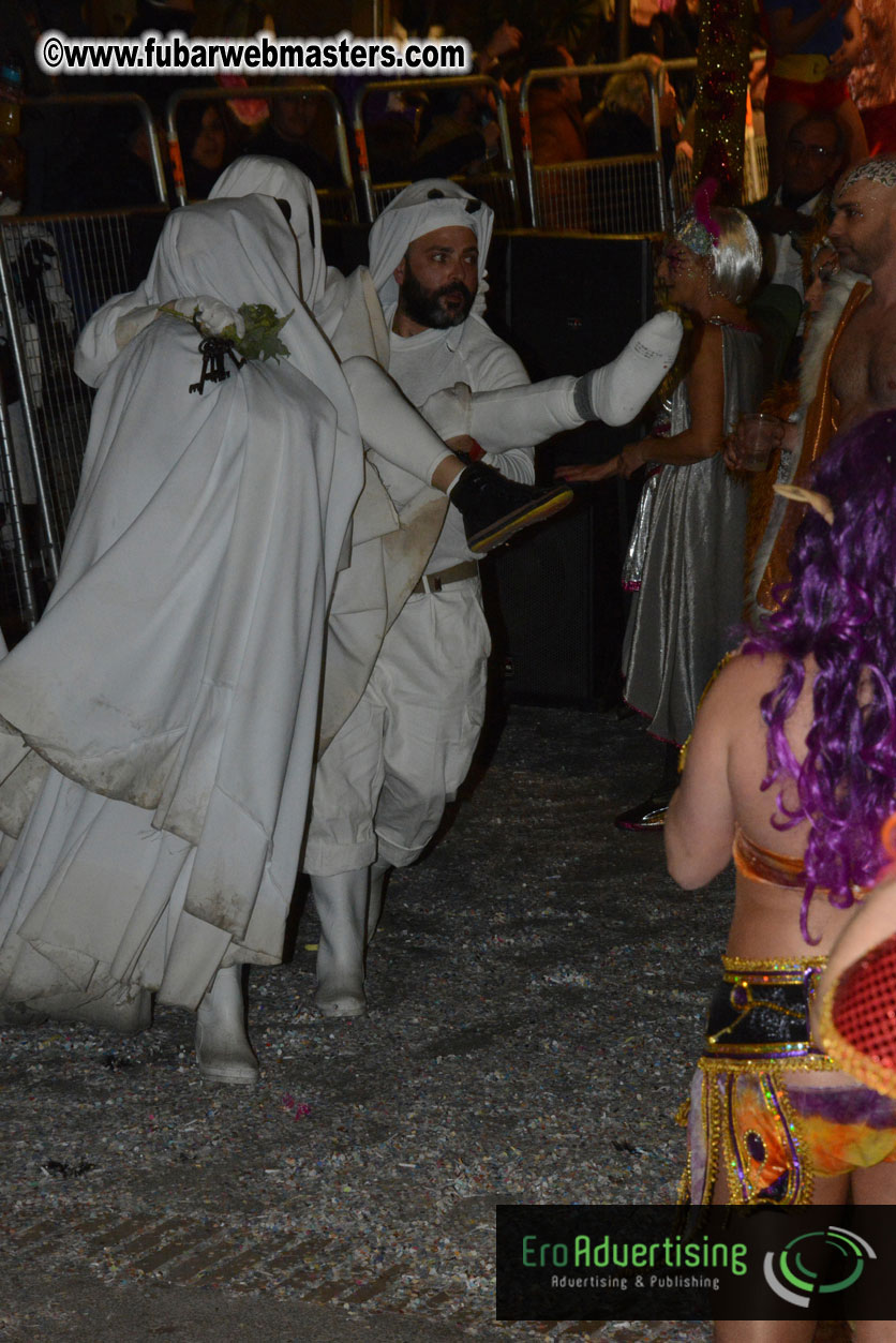 Pre-Show Carnival Parade at TES Sitges