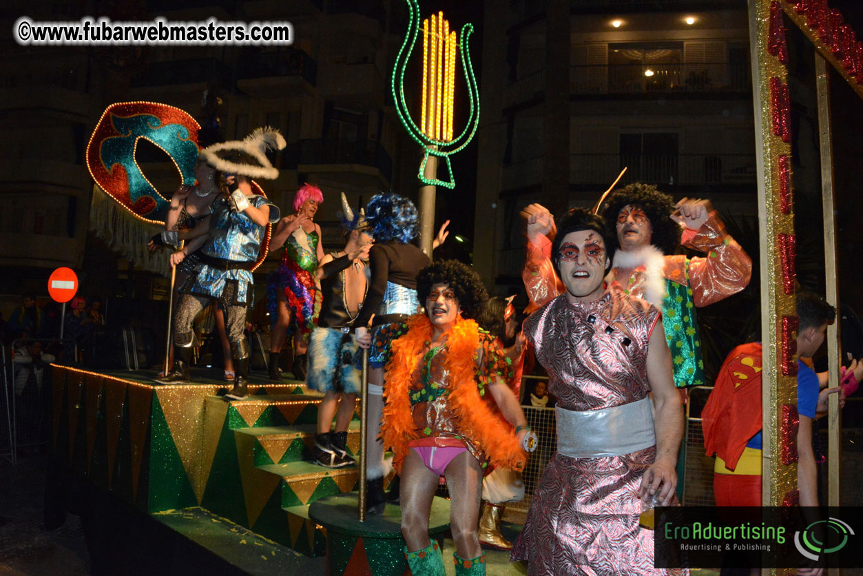 Pre-Show Carnival Parade at TES Sitges