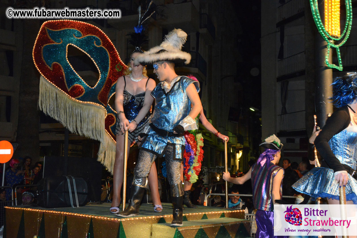 Pre-Show Carnival Parade at TES Sitges