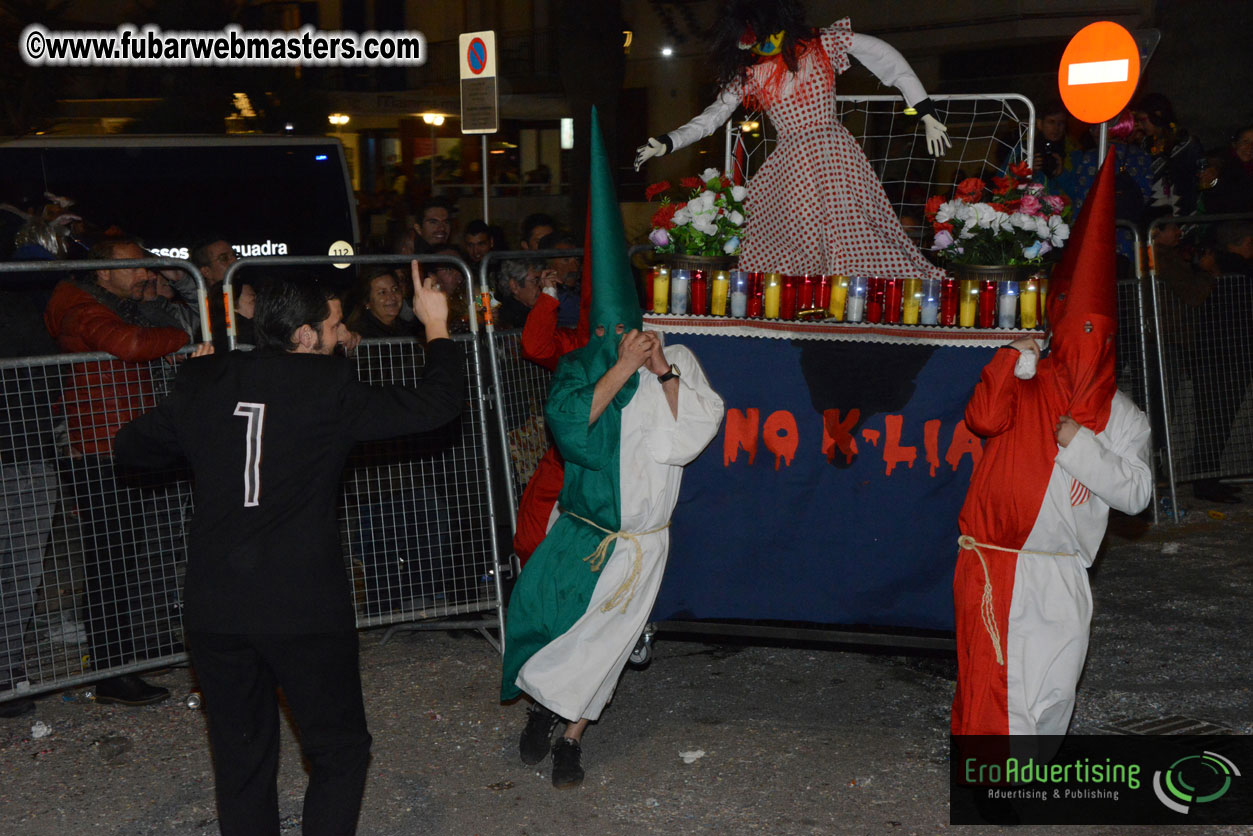 Pre-Show Carnival Parade at TES Sitges