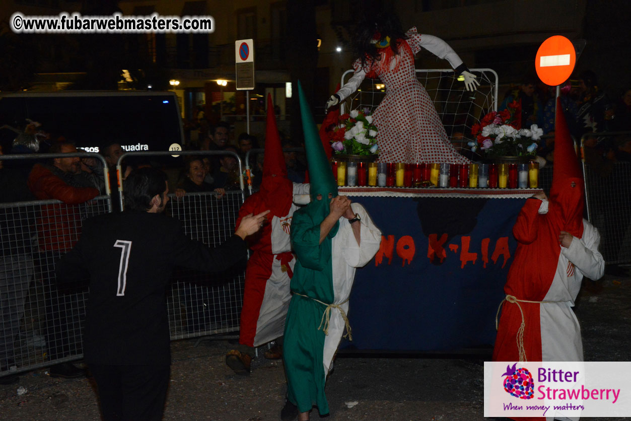 Pre-Show Carnival Parade at TES Sitges