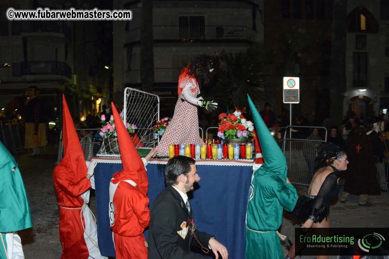 Pre-Show Carnival Parade at TES Sitges