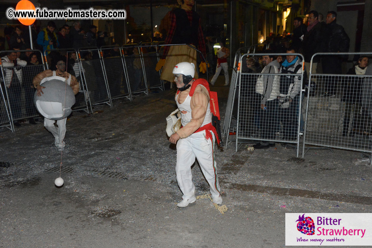 Pre-Show Carnival Parade at TES Sitges