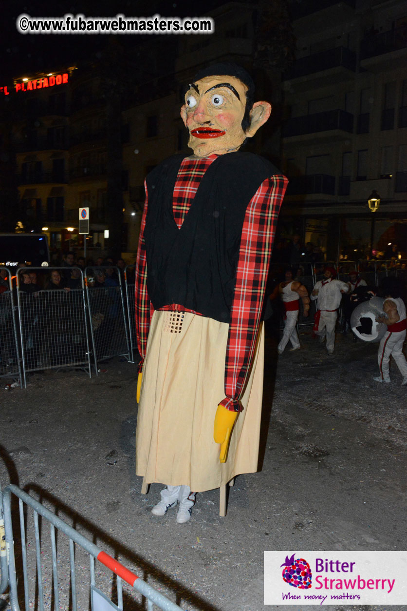 Pre-Show Carnival Parade at TES Sitges