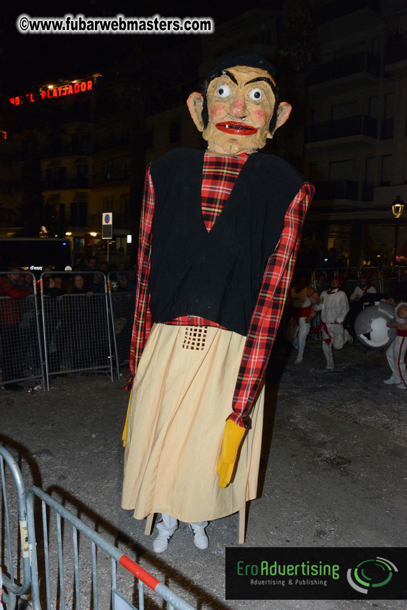 Pre-Show Carnival Parade at TES Sitges