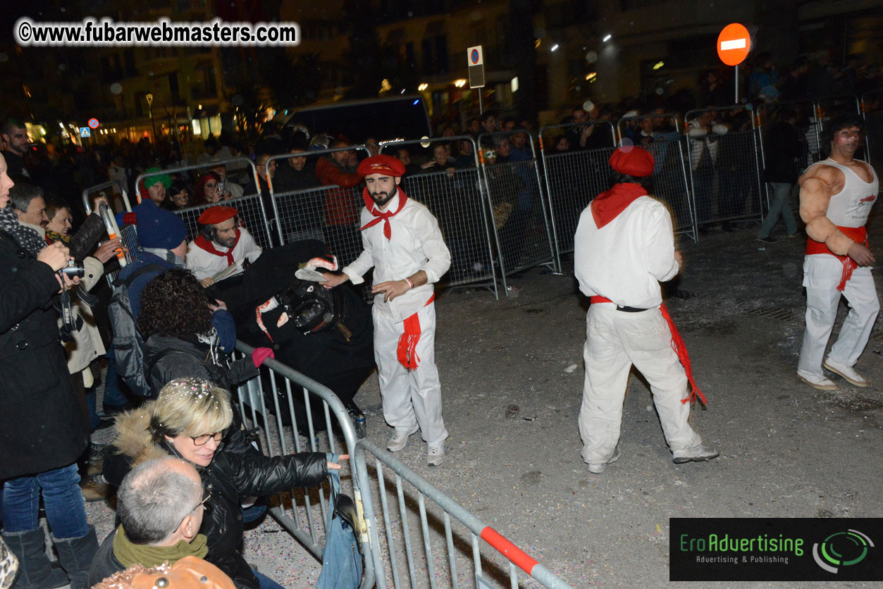 Pre-Show Carnival Parade at TES Sitges