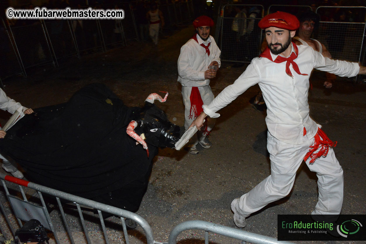 Pre-Show Carnival Parade at TES Sitges