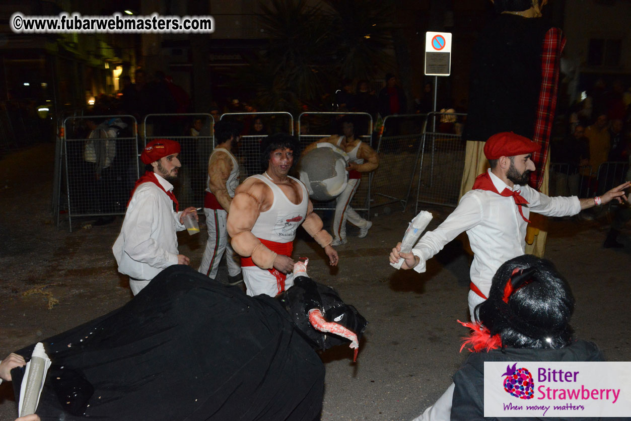 Pre-Show Carnival Parade at TES Sitges