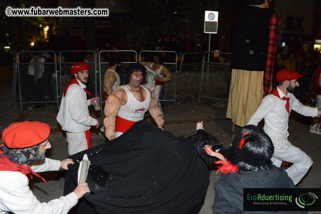 Pre-Show Carnival Parade at TES Sitges