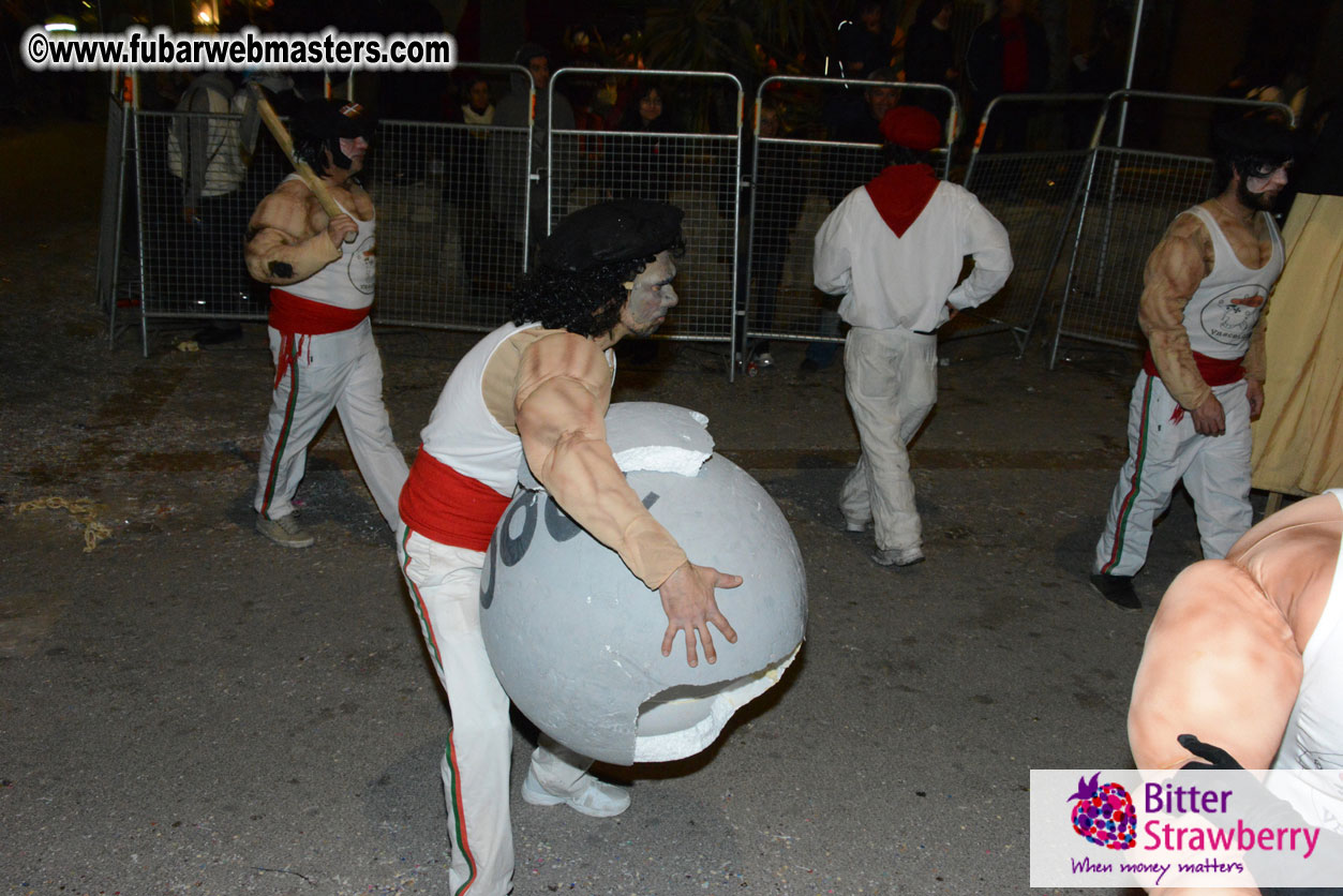 Pre-Show Carnival Parade at TES Sitges