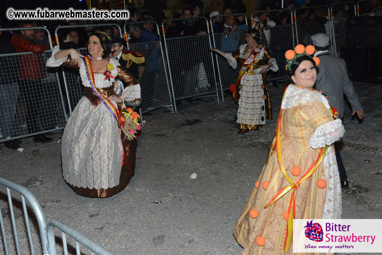 Pre-Show Carnival Parade at TES Sitges