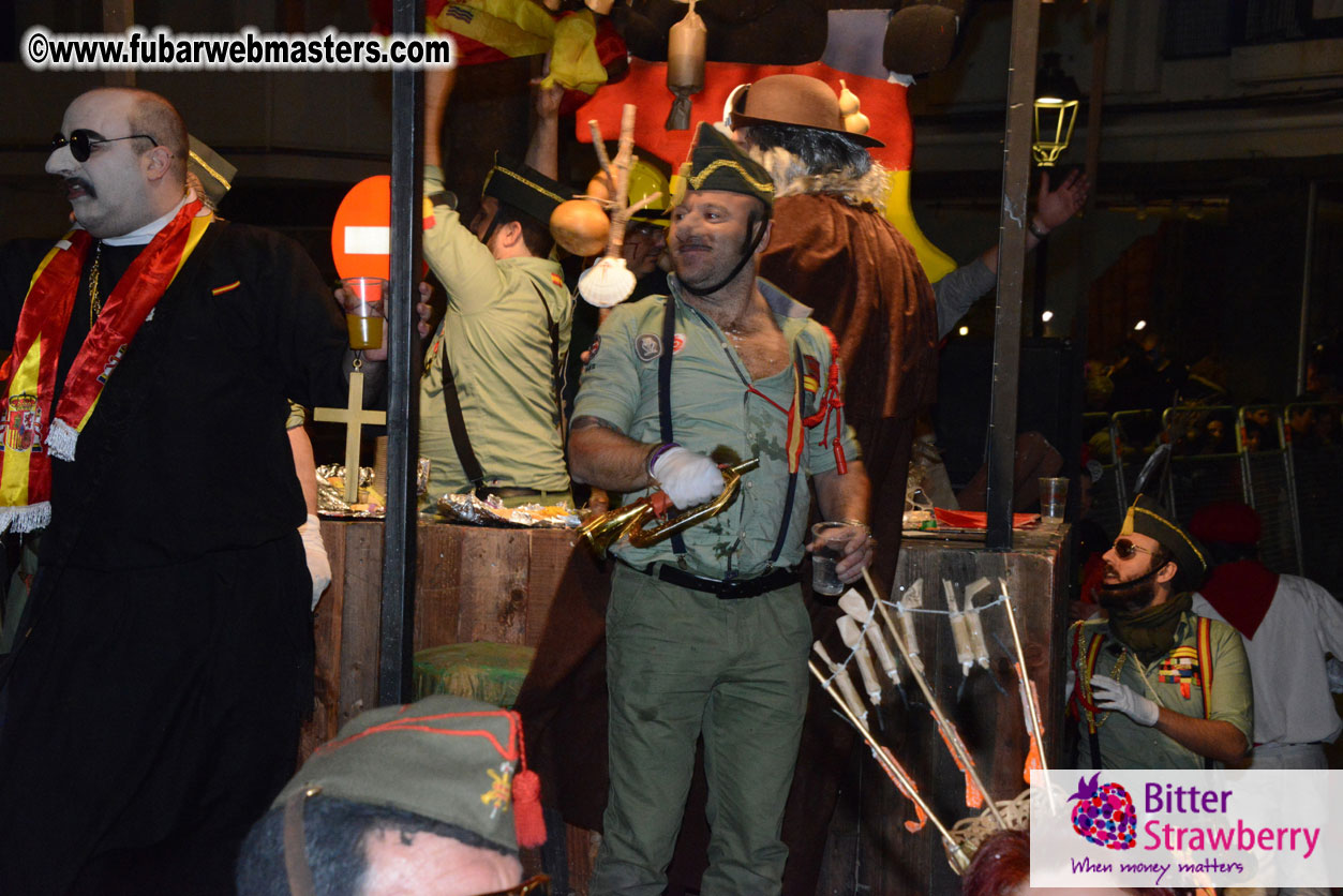 Pre-Show Carnival Parade at TES Sitges