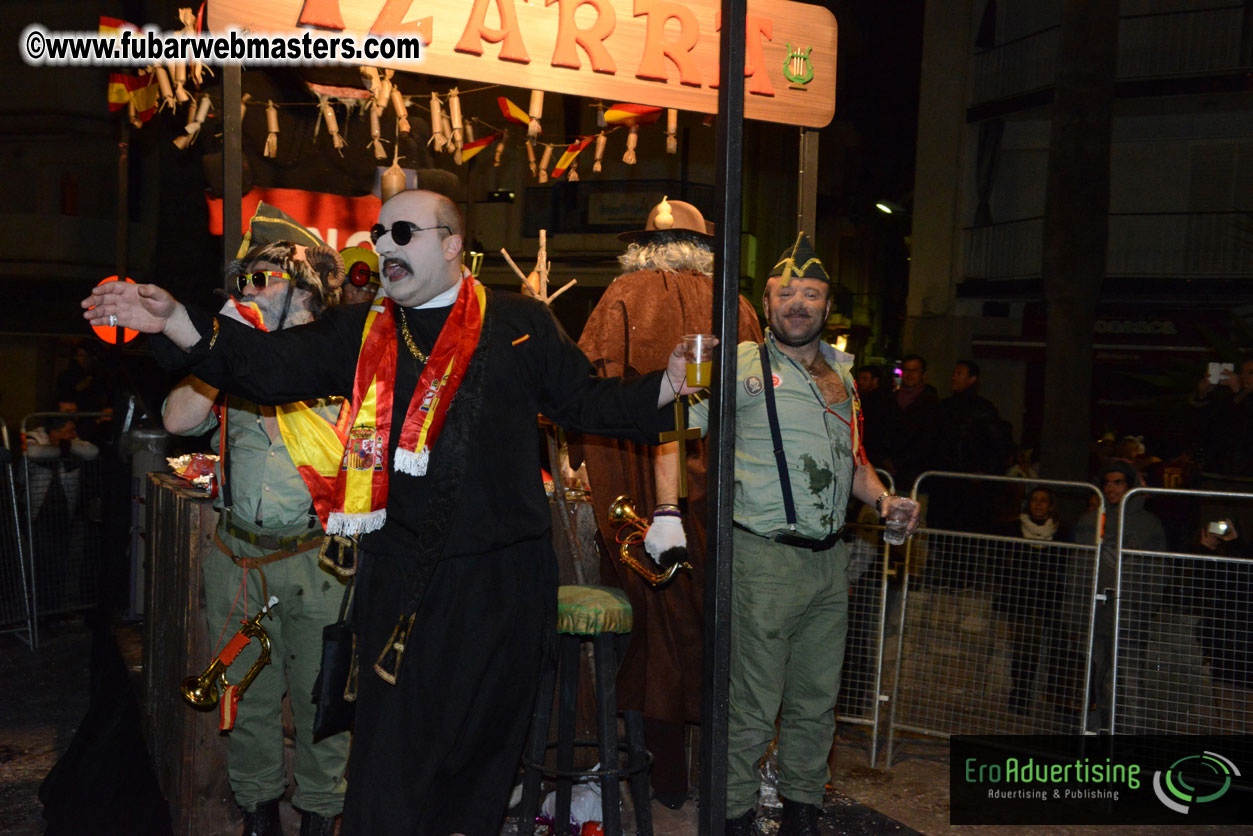 Pre-Show Carnival Parade at TES Sitges