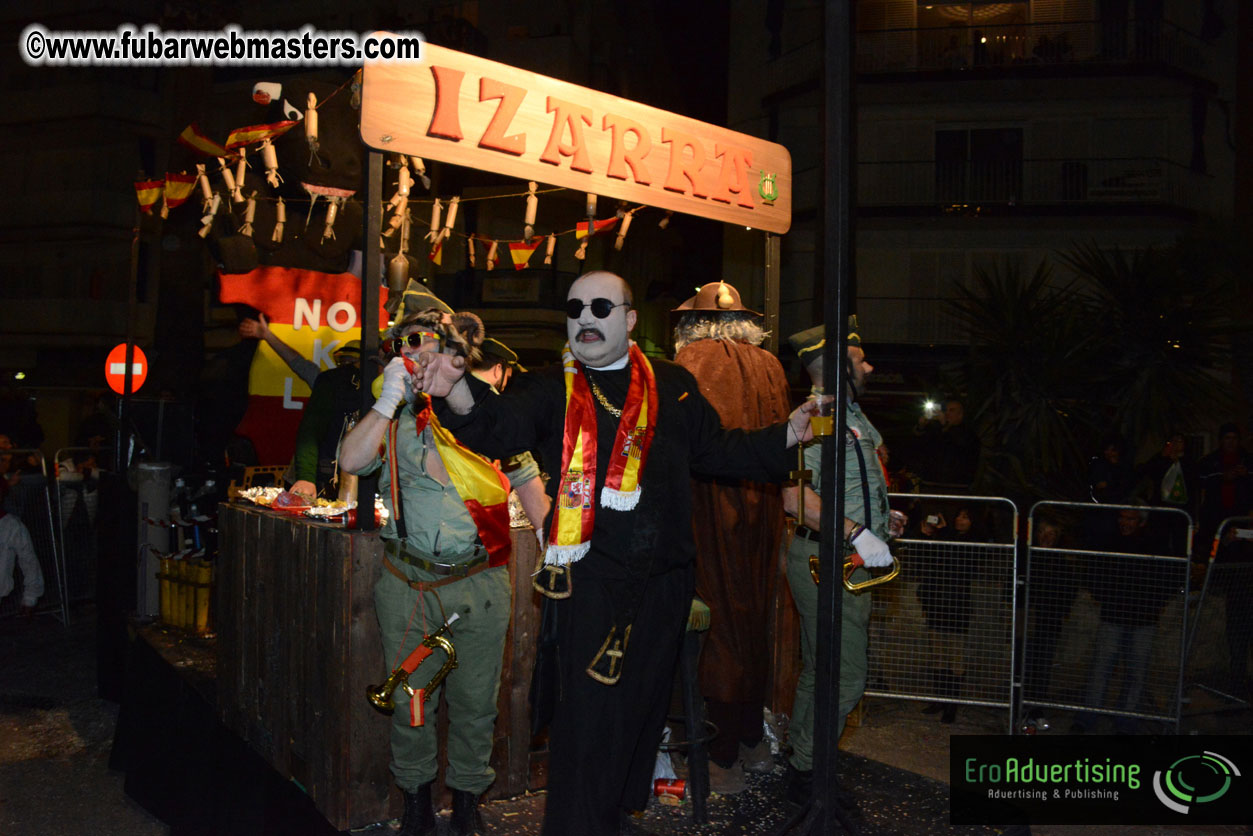 Pre-Show Carnival Parade at TES Sitges