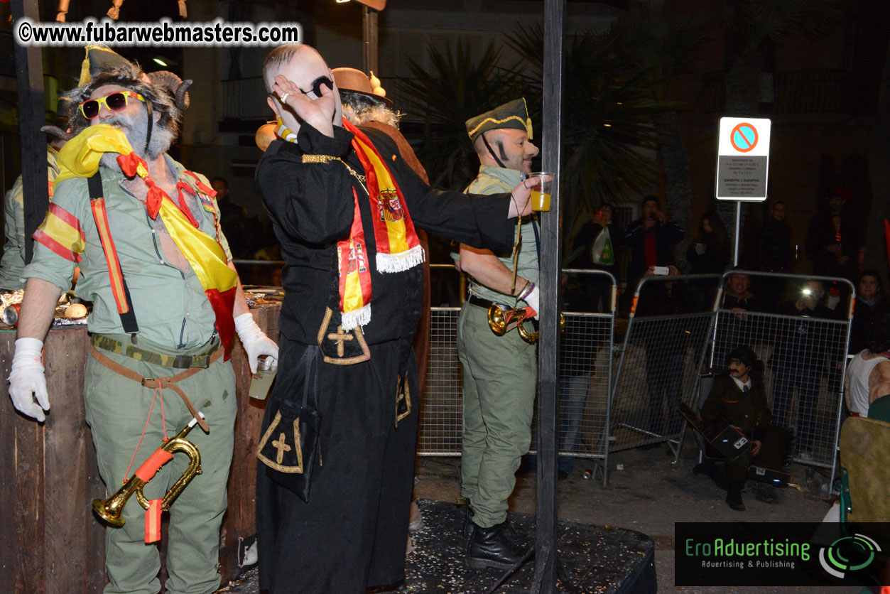 Pre-Show Carnival Parade at TES Sitges