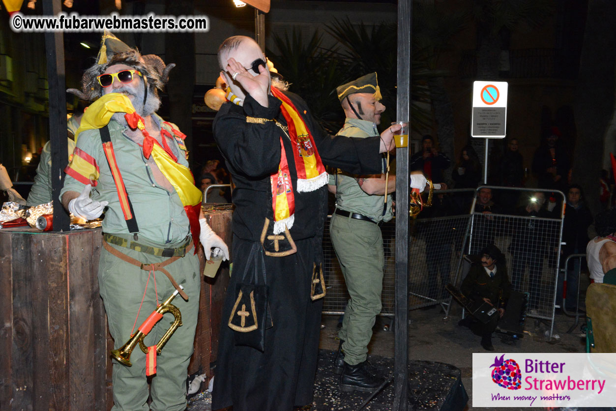 Pre-Show Carnival Parade at TES Sitges