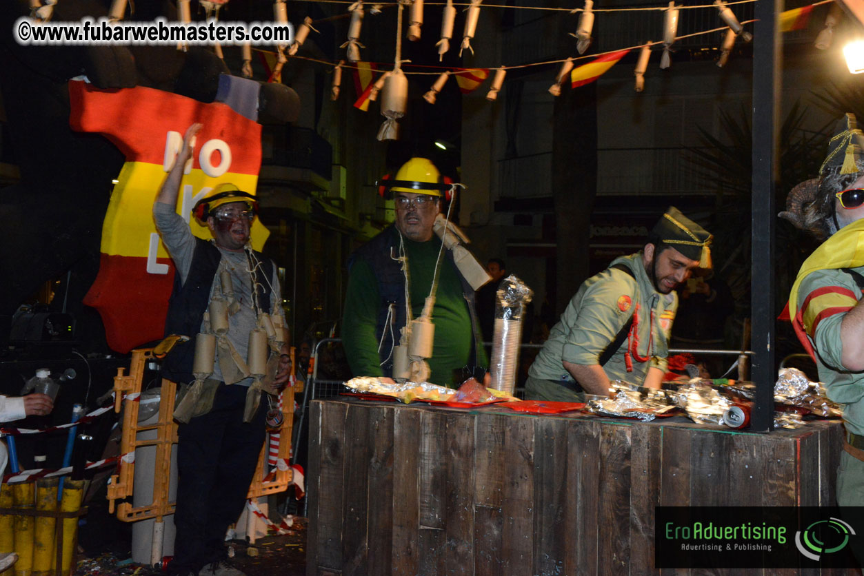 Pre-Show Carnival Parade at TES Sitges