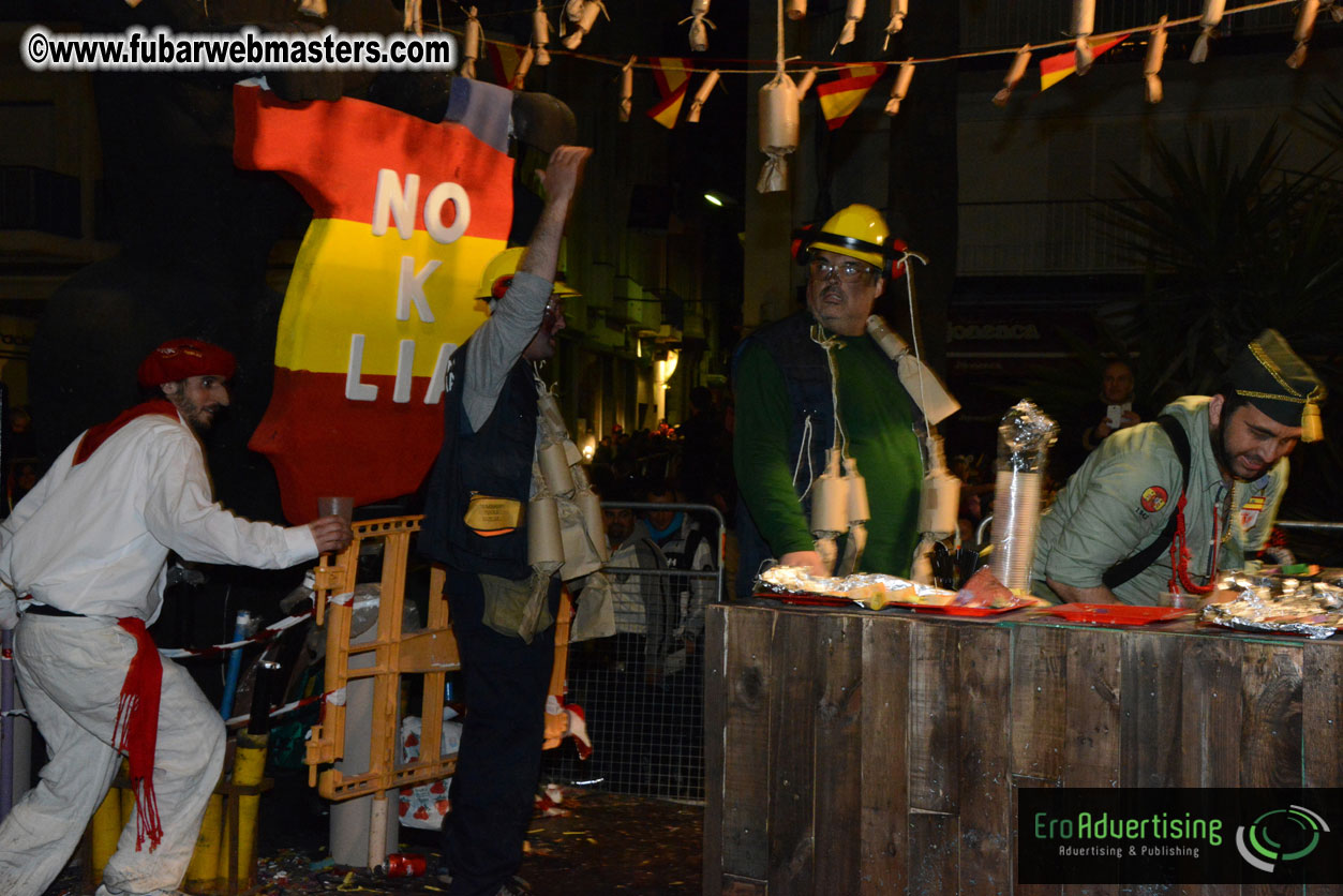 Pre-Show Carnival Parade at TES Sitges