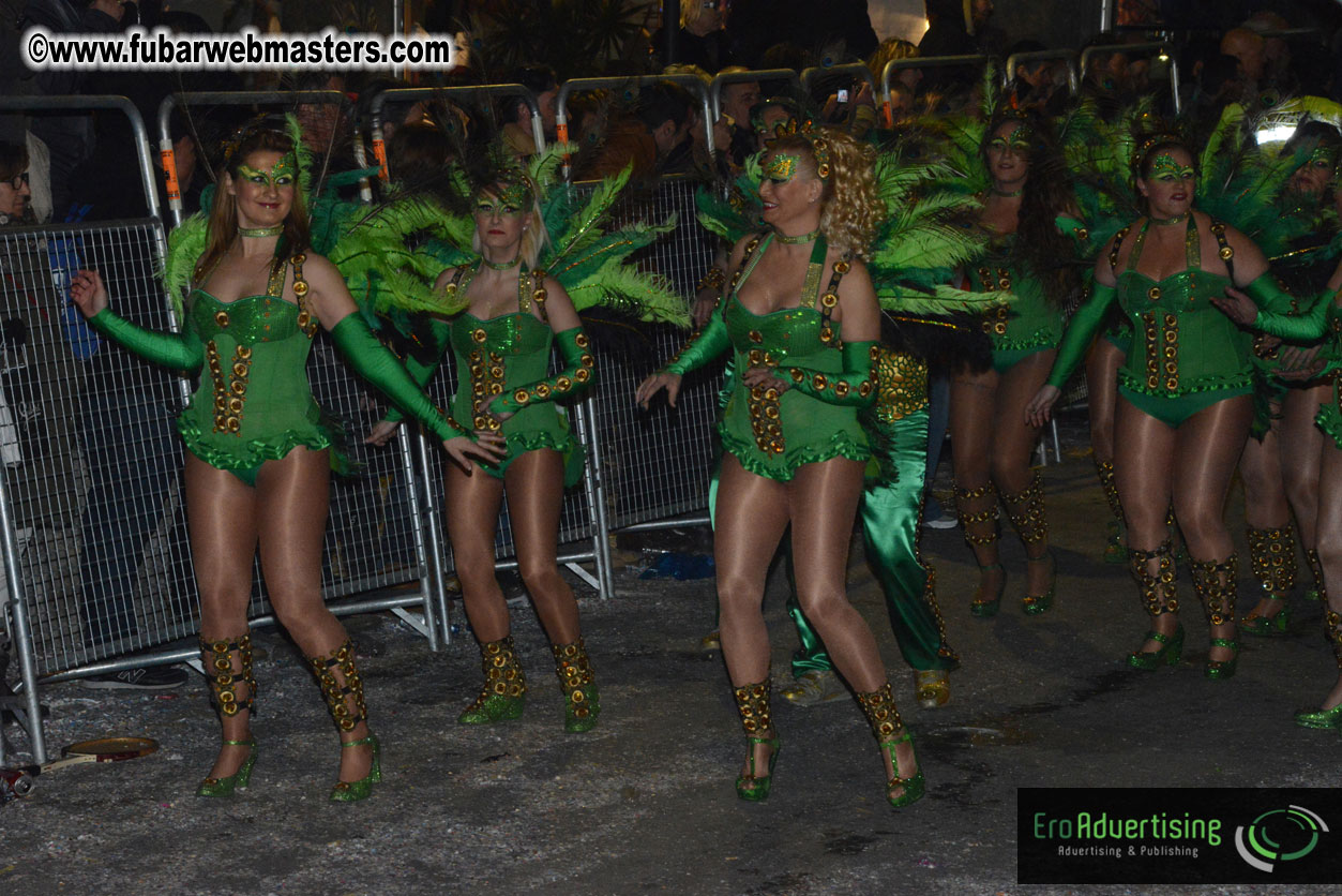 Pre-Show Carnival Parade at TES Sitges