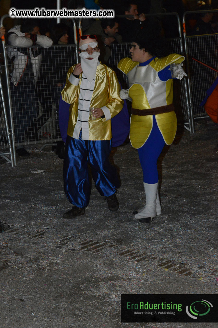 Pre-Show Carnival Parade at TES Sitges