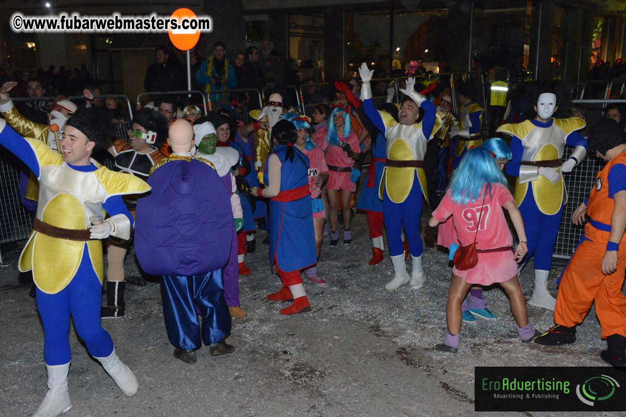 Pre-Show Carnival Parade at TES Sitges