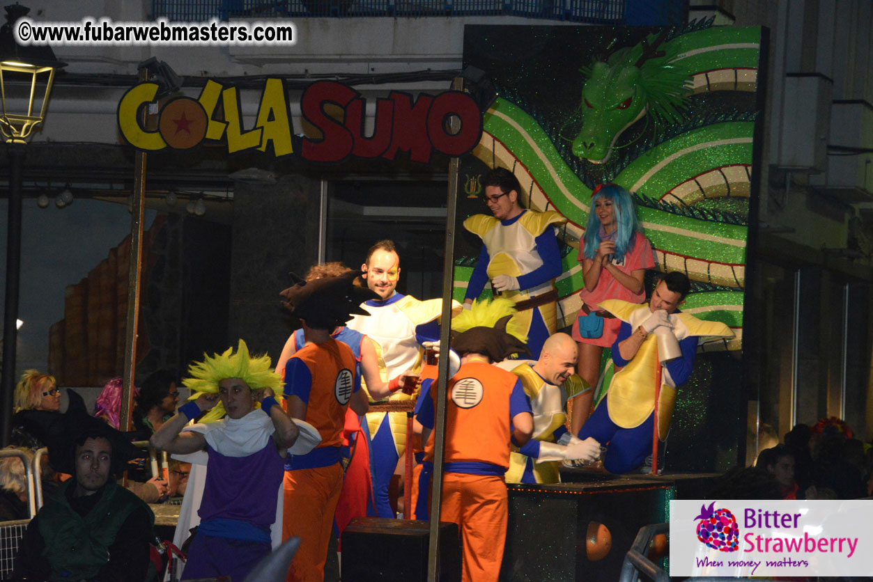 Pre-Show Carnival Parade at TES Sitges