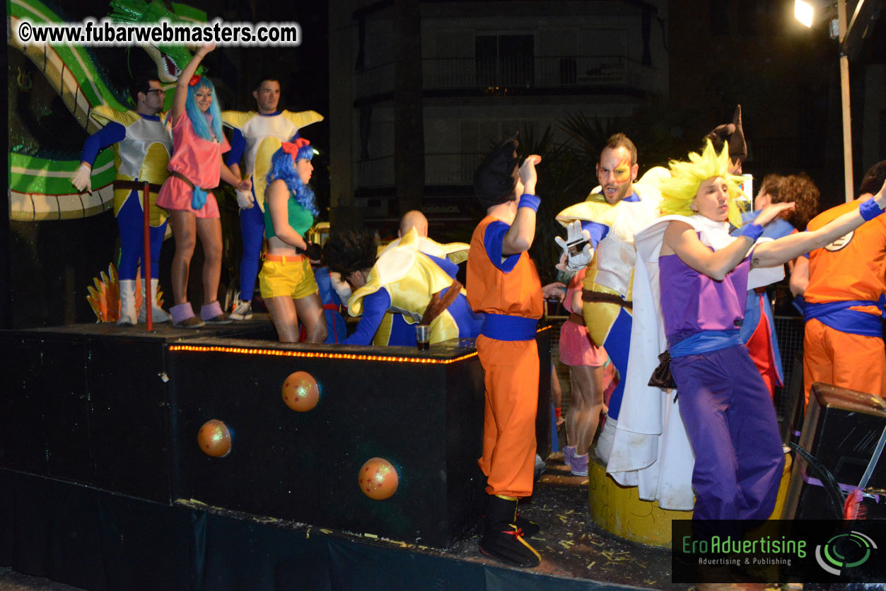 Pre-Show Carnival Parade at TES Sitges