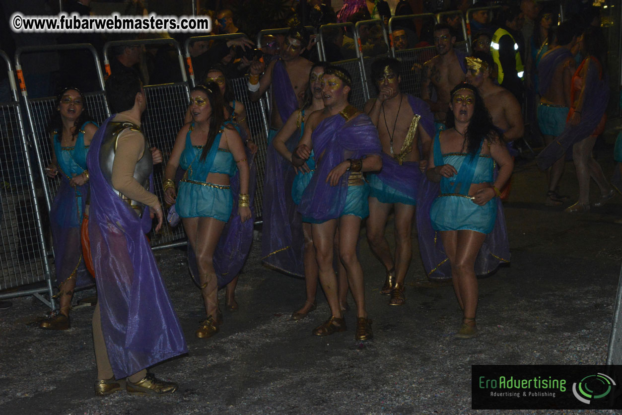 Pre-Show Carnival Parade at TES Sitges