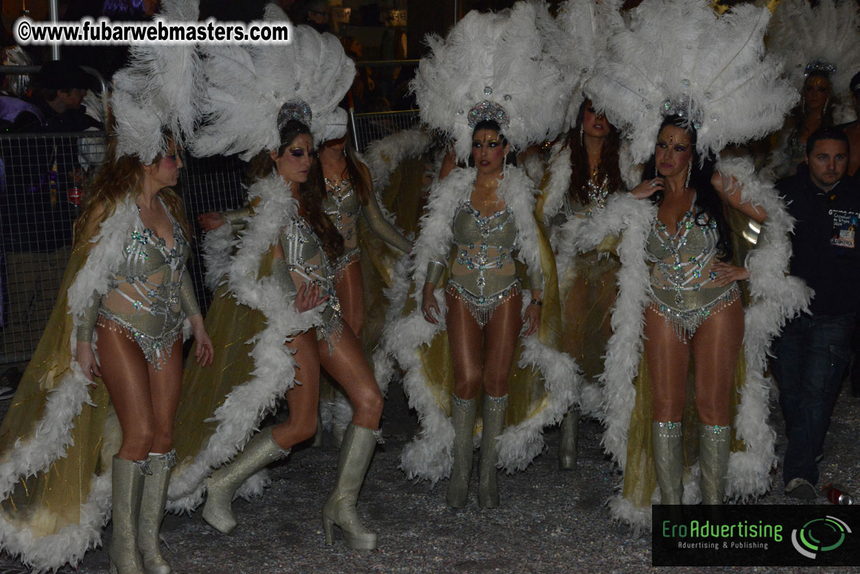 Pre-Show Carnival Parade at TES Sitges