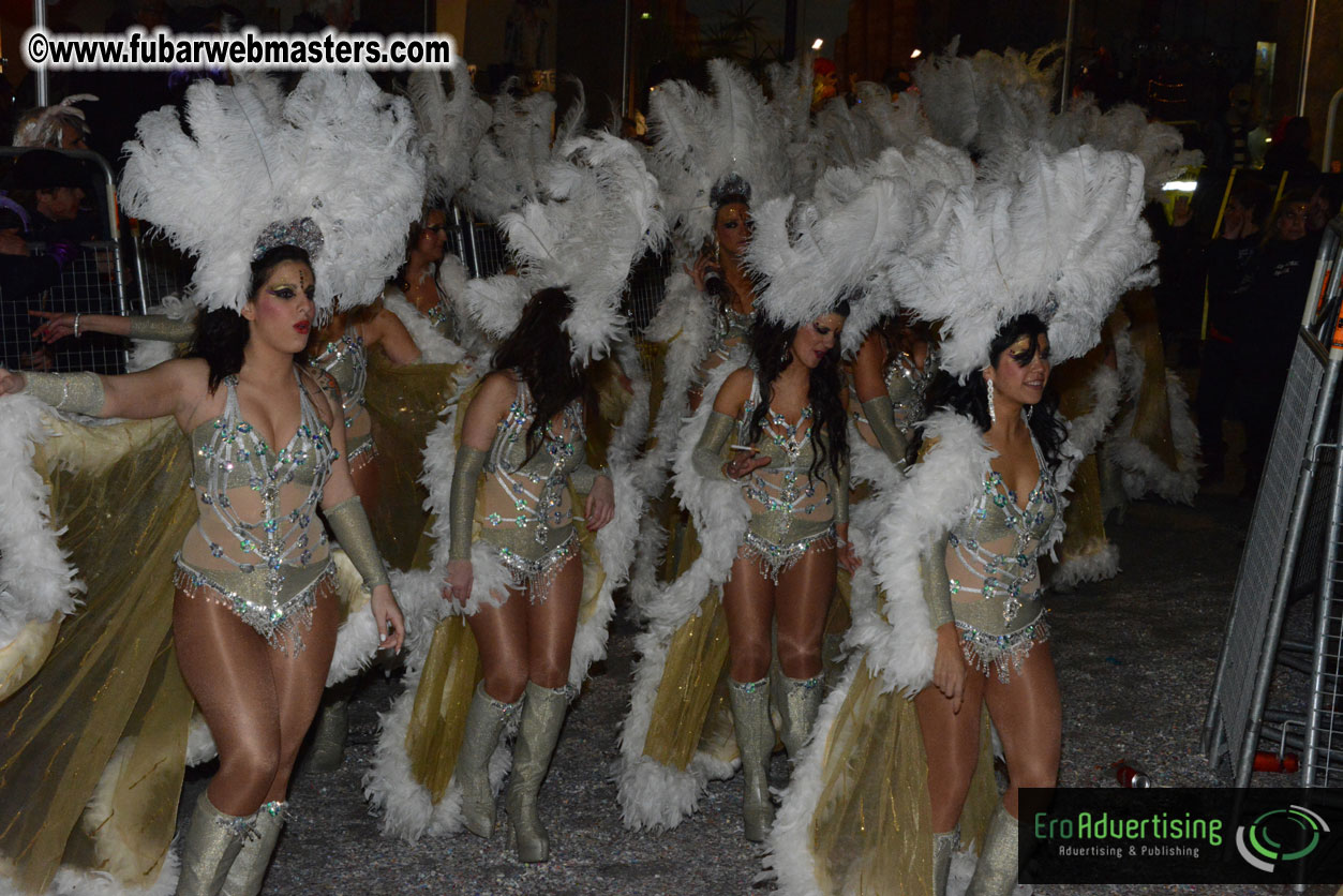 Pre-Show Carnival Parade at TES Sitges