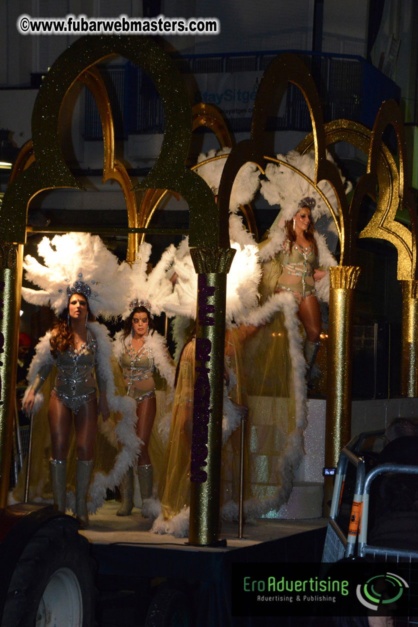 Pre-Show Carnival Parade at TES Sitges