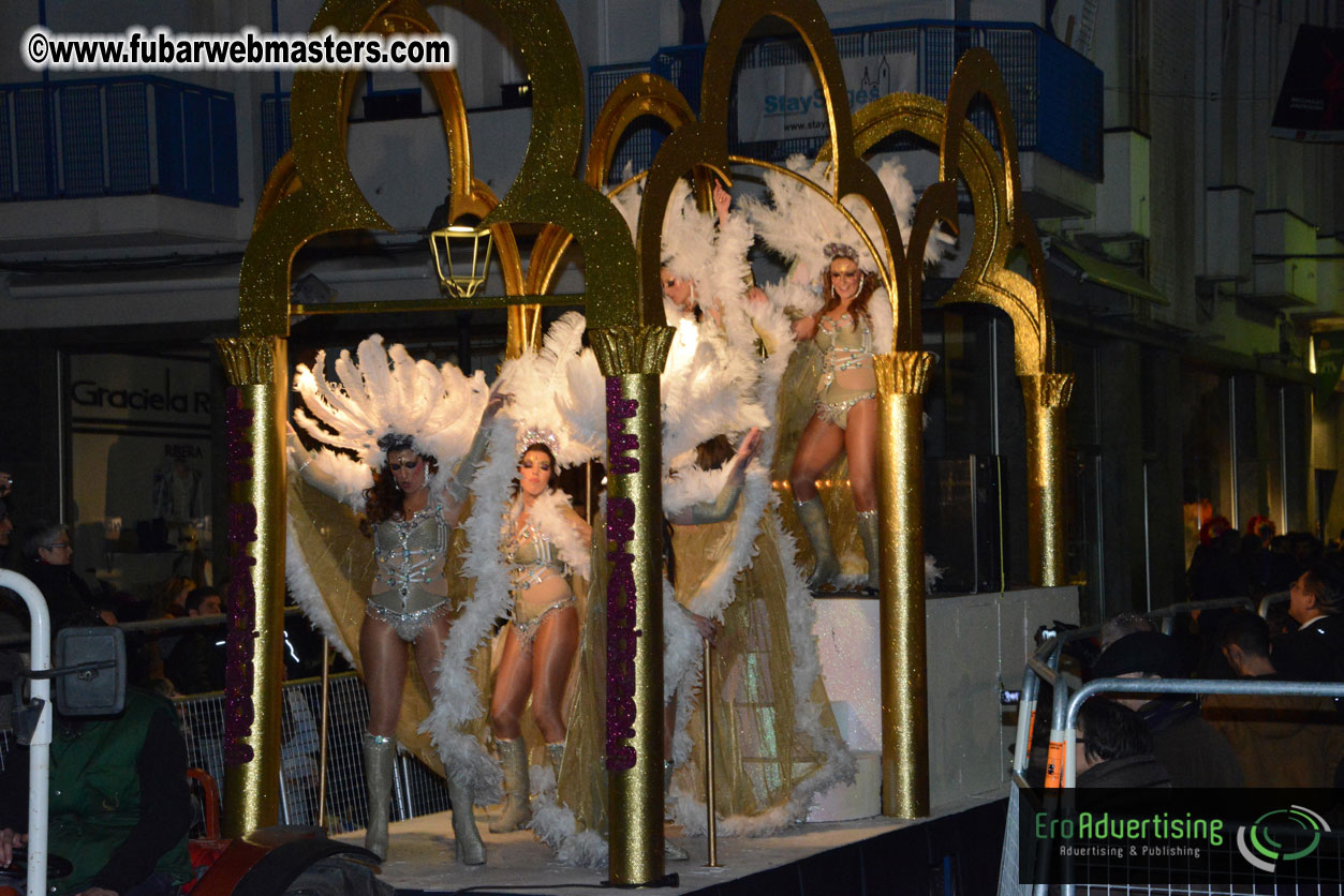 Pre-Show Carnival Parade at TES Sitges