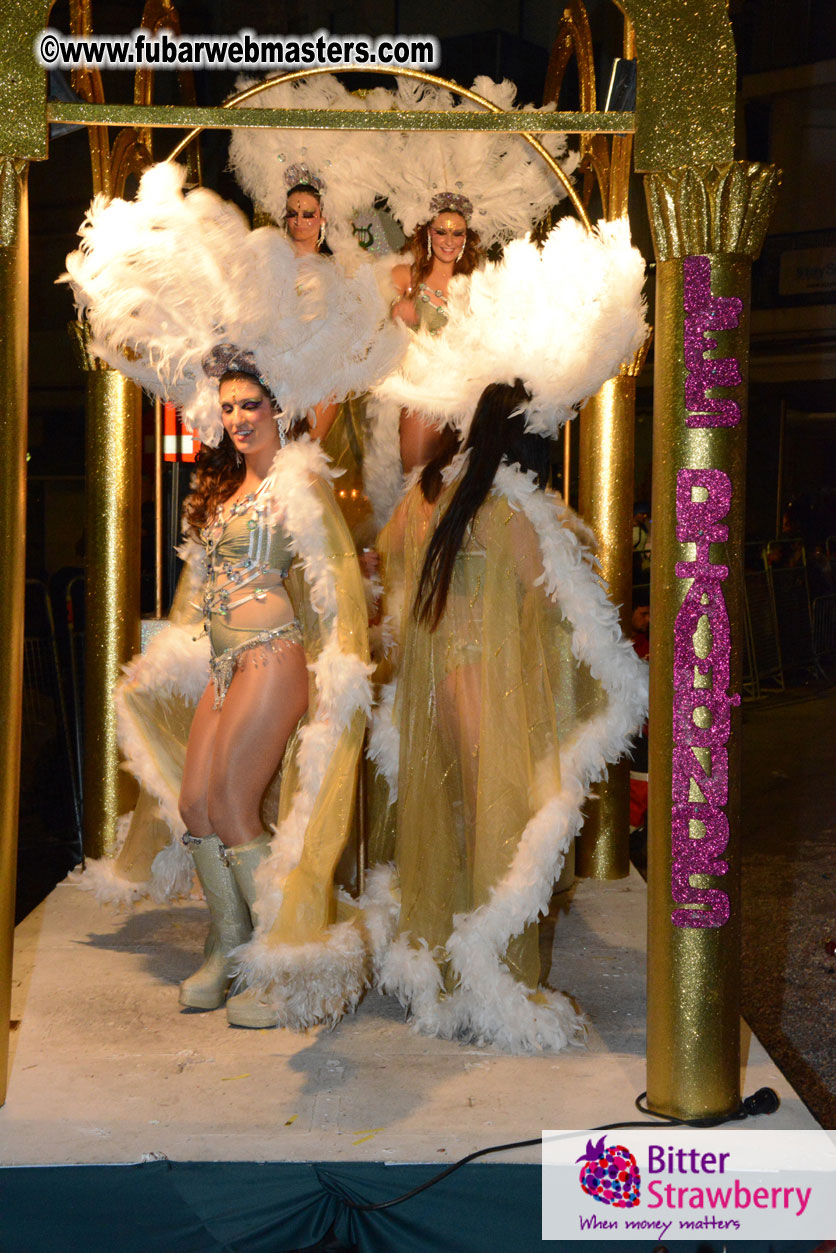 Pre-Show Carnival Parade at TES Sitges