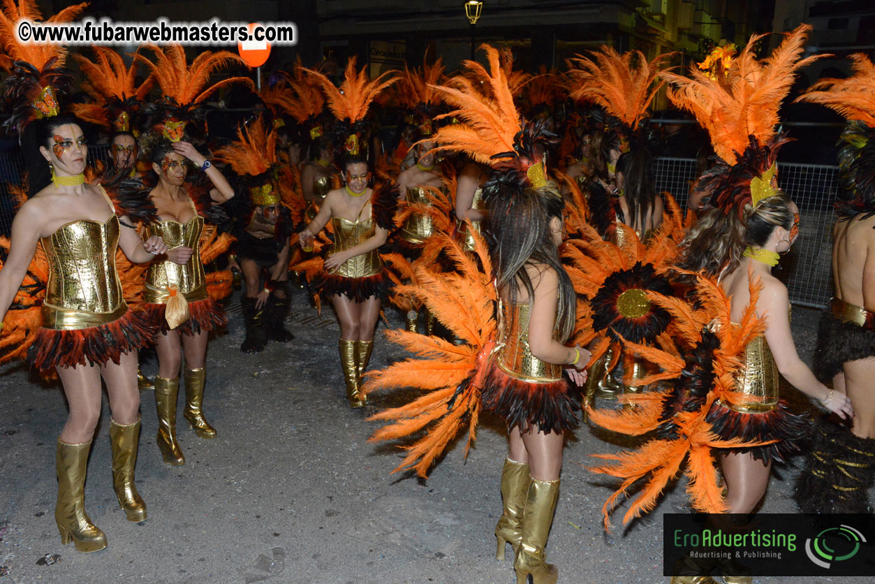 Pre-Show Carnival Parade at TES Sitges