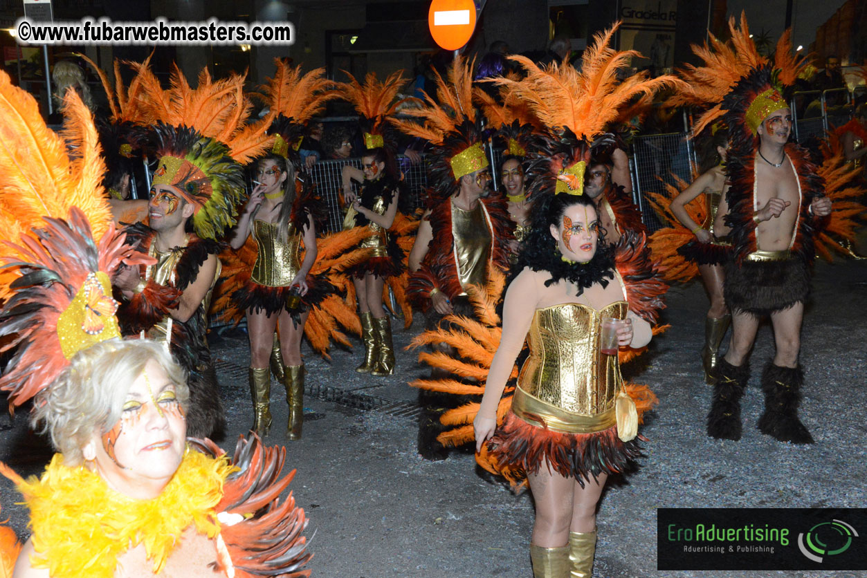 Pre-Show Carnival Parade at TES Sitges